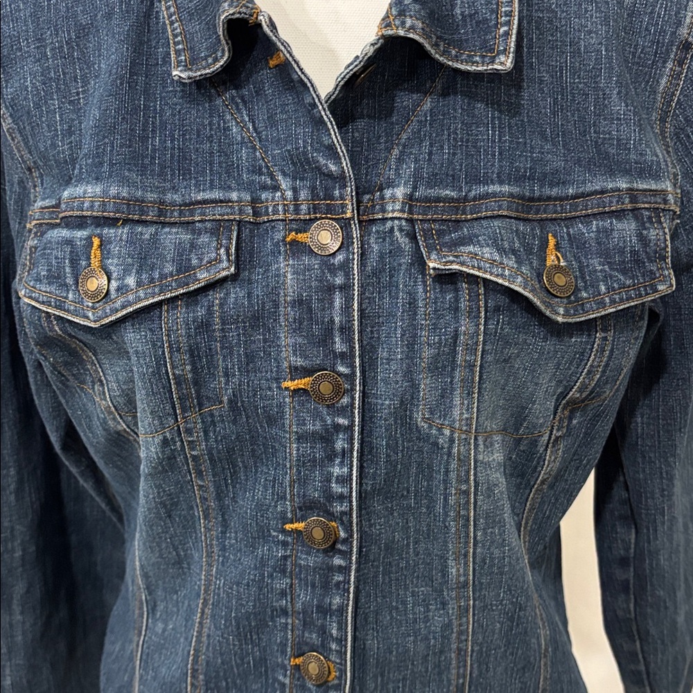 Willi Smith Denim Jacket Size Large - Picture 4 of 10